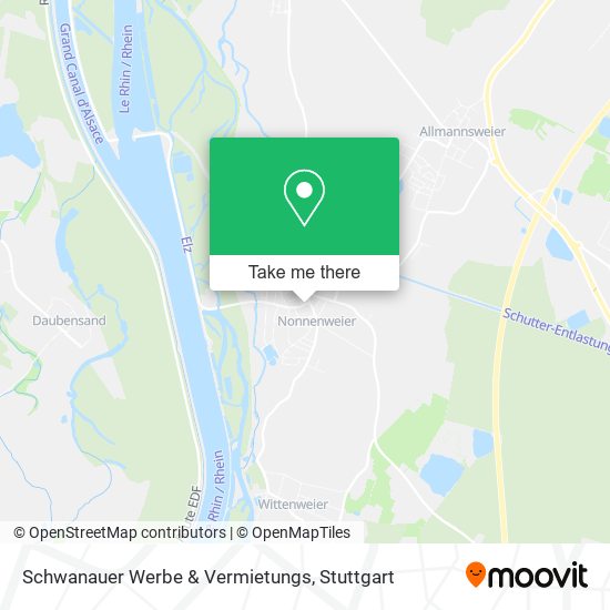 Карта Schwanauer Werbe & Vermietungs