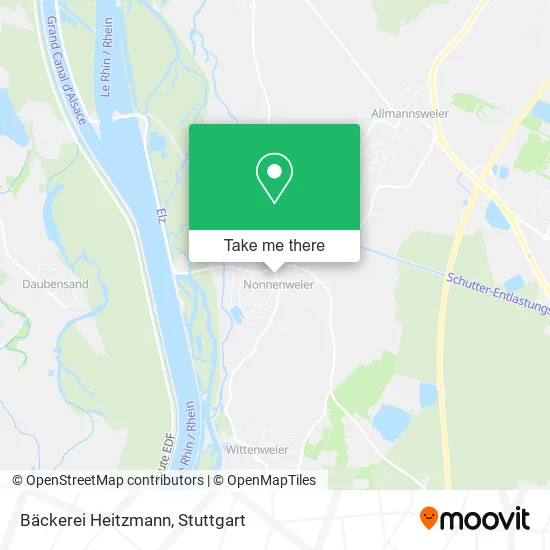 Карта Bäckerei Heitzmann