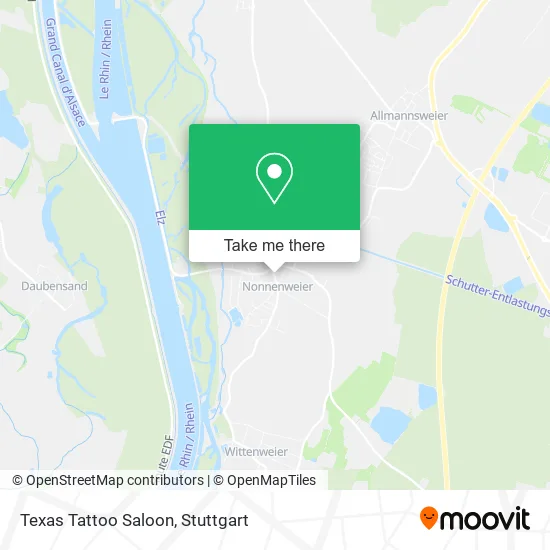 Карта Texas Tattoo Saloon