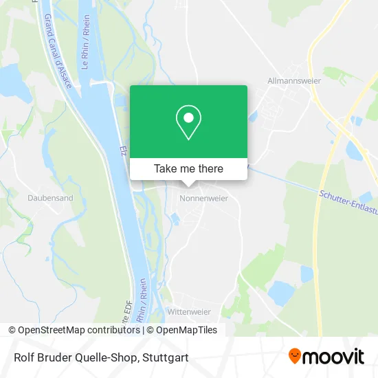 Карта Rolf Bruder Quelle-Shop