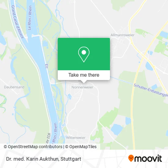 Карта Dr. med. Karin Aukthun