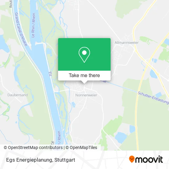 Карта Egs Energieplanung