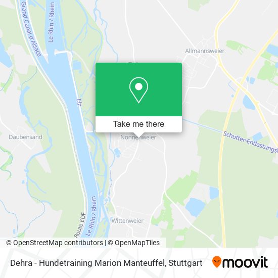 Dehra - Hundetraining Marion Manteuffel map