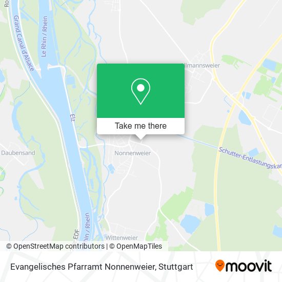 Evangelisches Pfarramt Nonnenweier map