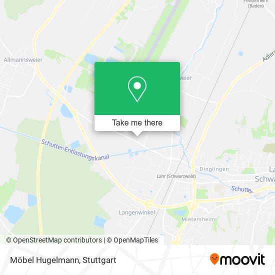 Карта Möbel Hugelmann