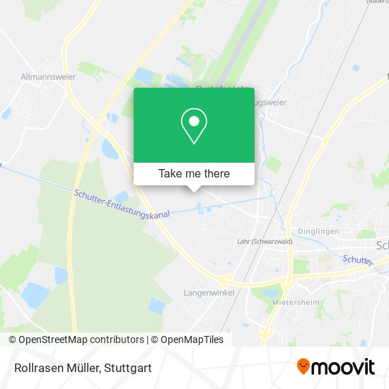 Rollrasen Müller map