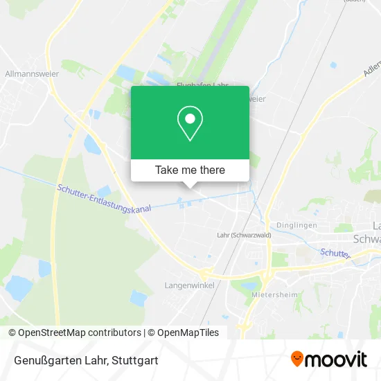 Карта Genußgarten Lahr