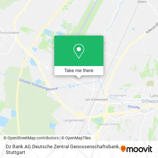 Карта Dz Bank AG Deutsche Zentral Genossenschaftsbank