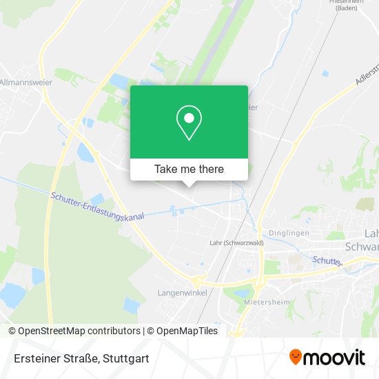 Ersteiner Straße map