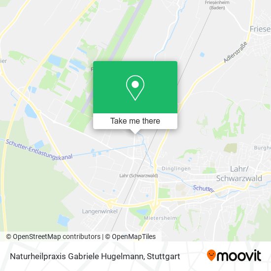 Naturheilpraxis Gabriele Hugelmann map