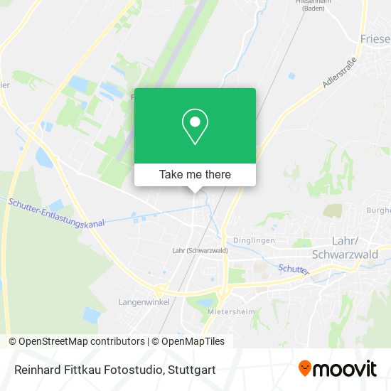 Reinhard Fittkau Fotostudio map