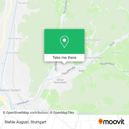 Карта Riehle August