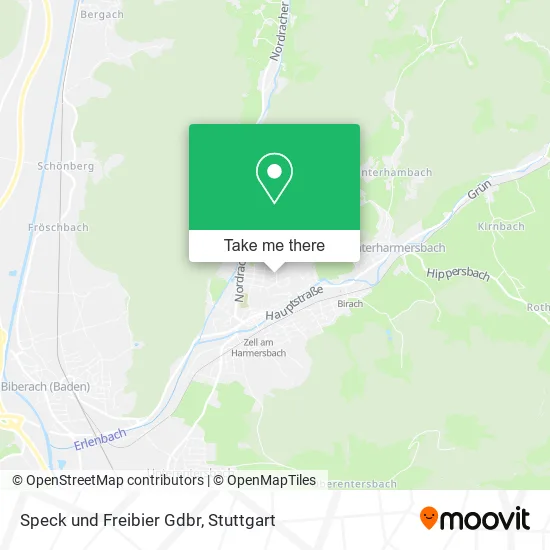 Карта Speck und Freibier Gdbr