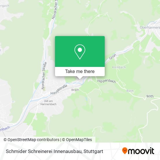 Schmider Schreinerei Innenausbau map