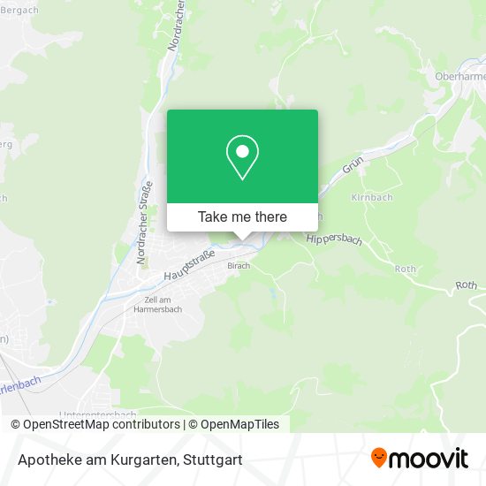 Apotheke am Kurgarten map