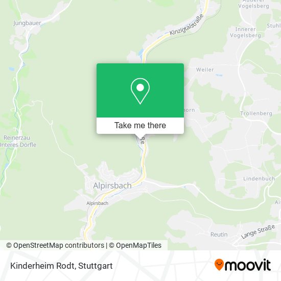 Карта Kinderheim Rodt