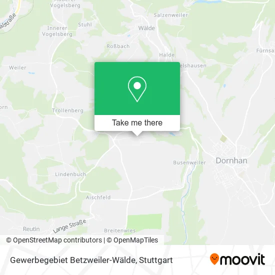 Карта Gewerbegebiet Betzweiler-Wälde