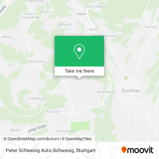 Peter Schwesig Auto-Schwesig map