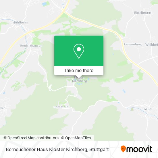 Berneuchener Haus Kloster Kirchberg map