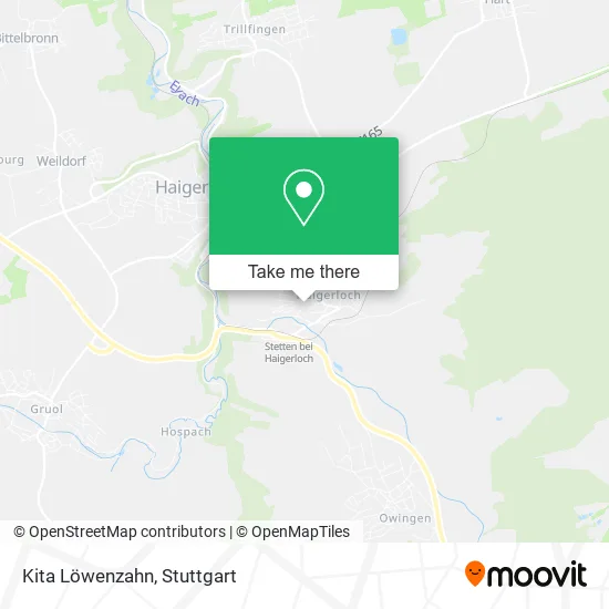 Карта Kita Löwenzahn