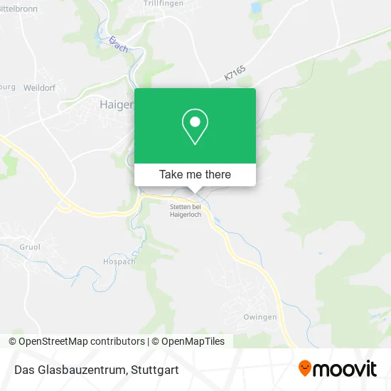 Карта Das Glasbauzentrum
