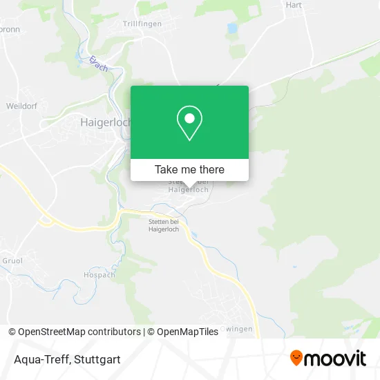 Карта Aqua-Treff