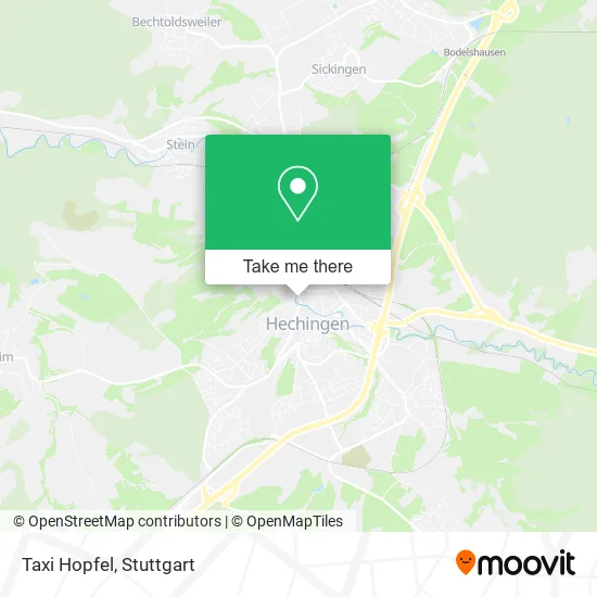 Карта Taxi Hopfel