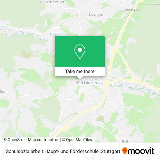 Schulsozialarbeit Haupt- und Förderschule map