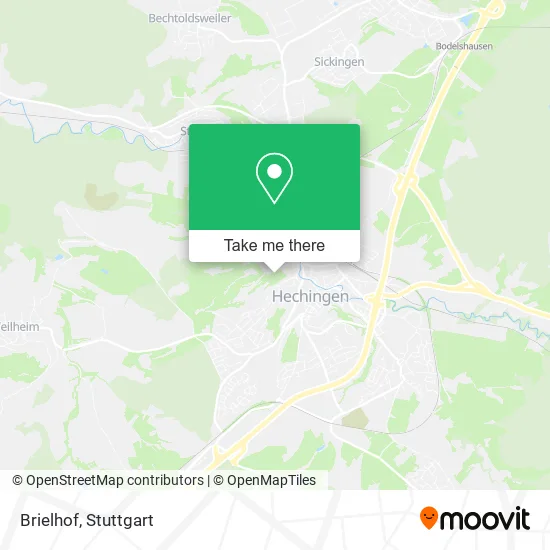 Карта Brielhof