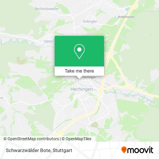 Schwarzwälder Bote map