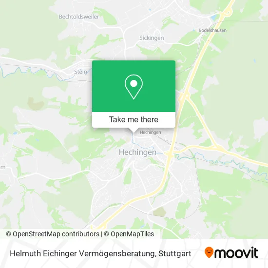 Карта Helmuth Eichinger Vermögensberatung