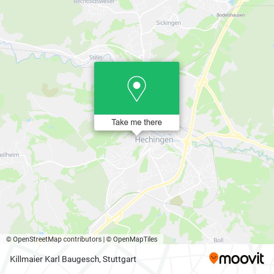 Killmaier Karl Baugesch map