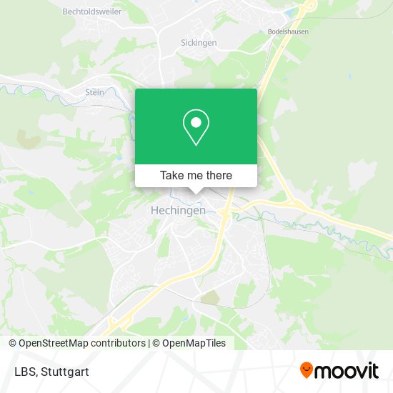 Карта LBS
