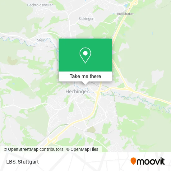 Карта LBS