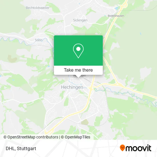 Карта DHL