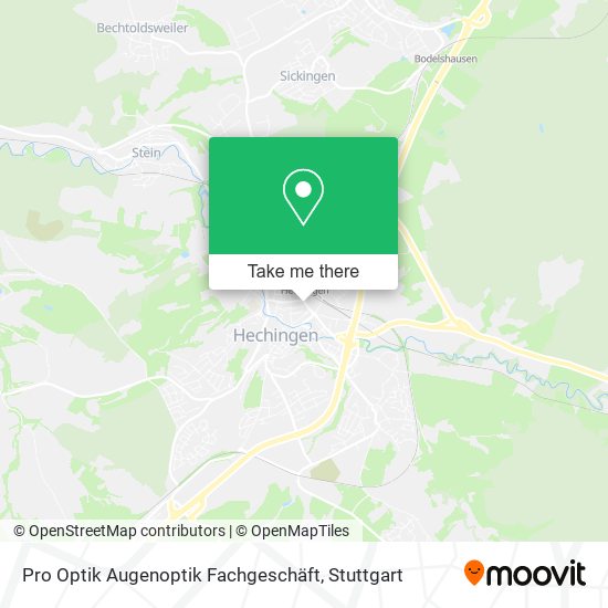 Pro Optik Augenoptik Fachgeschäft map