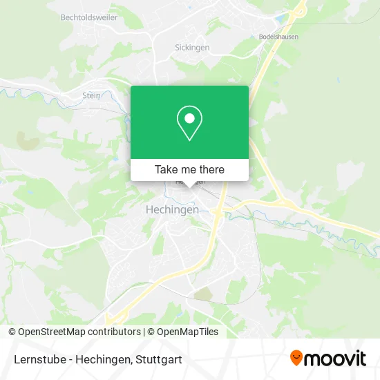 Карта Lernstube - Hechingen