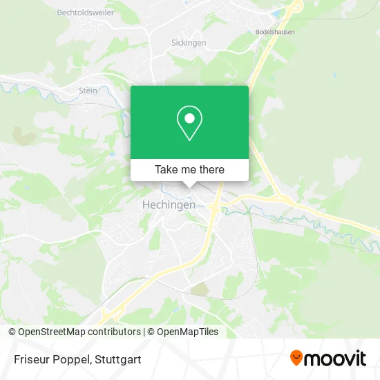 Карта Friseur Poppel
