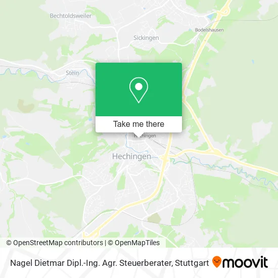 Карта Nagel Dietmar Dipl.-Ing. Agr. Steuerberater