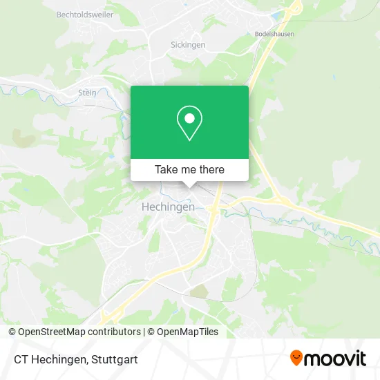 Карта CT Hechingen