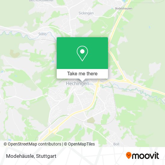 Карта Modehäusle