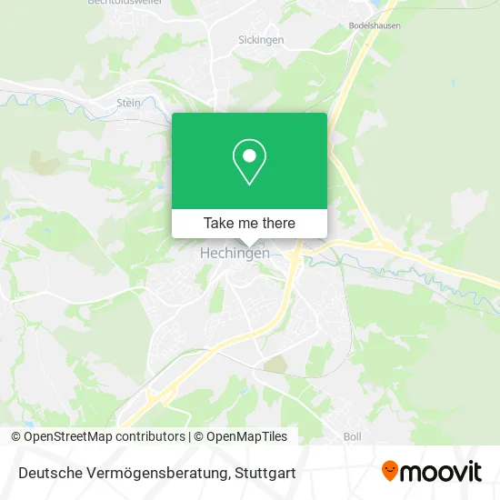 Карта Deutsche Vermögensberatung