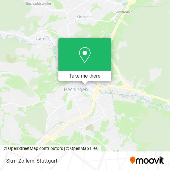 Карта Skm-Zollern