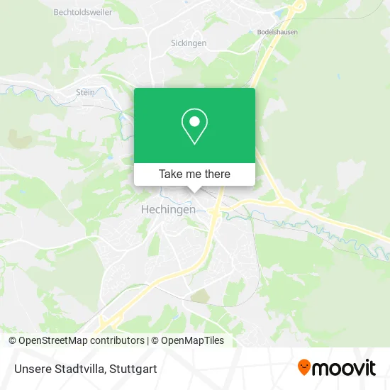 Карта Unsere Stadtvilla