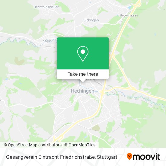 Gesangverein Eintracht Friedrichstraße map