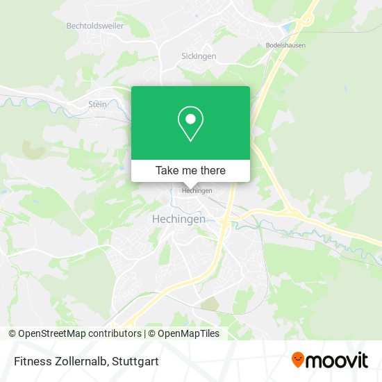 Fitness Zollernalb map