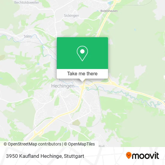 Карта 3950 Kaufland Hechinge