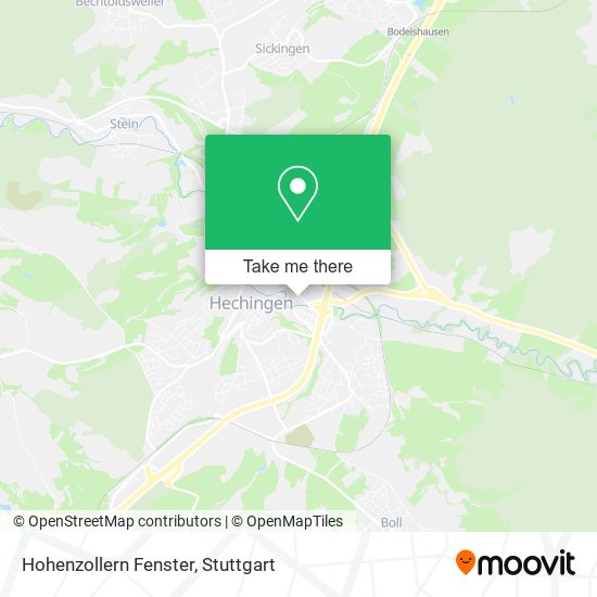 Карта Hohenzollern Fenster
