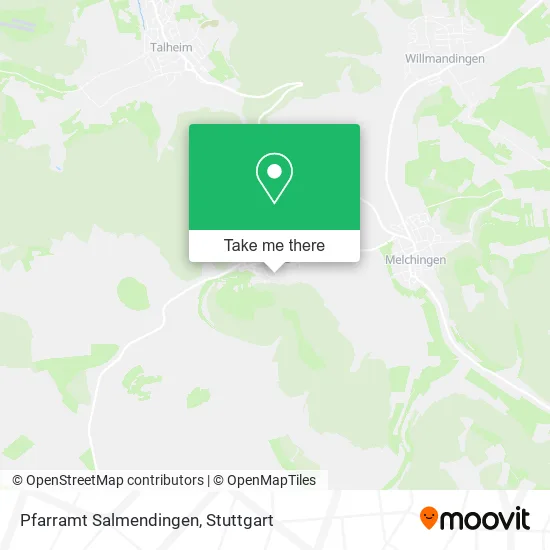 Карта Pfarramt Salmendingen
