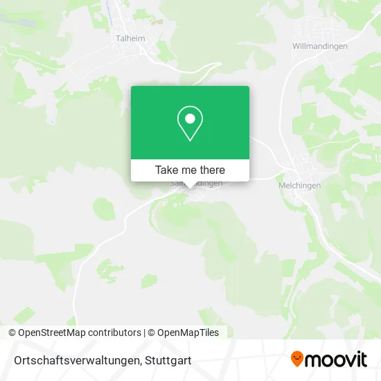 Карта Ortschaftsverwaltungen